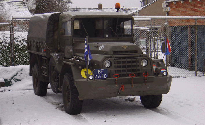 BE-46-10 in de sneeuw